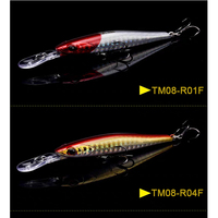 Leurre dur LUTAC Original Factory Suspending Minnow 65MM 5.6G, profondeur de plongée 1.3M, support OEM personnalisé, matériel de pêche pour pêcheurs