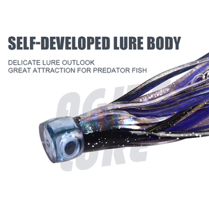 Kit <span class=keywords><strong>di</strong></span> esche morbide in PVC con gonna, design polpo e <span class=keywords><strong>calamari</strong></span>, esche artificiali morbide per zander, lucci, salmoni, merluzzi, esche artificiali per acqua salata - Product Image 4