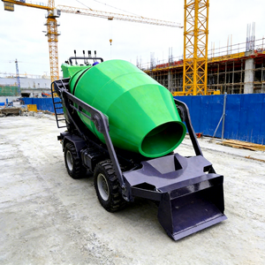 Mesin Pengaduk Semen Portabel Beroda Rantai dengan Dumper Mini Crawler Diesel - Product Image 1