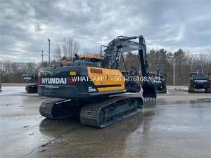 Excavadora de cadenas Hyundai HX210 usada en excelentes condiciones, motor Cummins, bomba hidráulica, componentes principales de alta eficiencia, en venta - Product Image 2