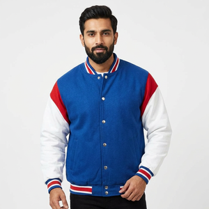 Top trending <b>Men</b> Varsity <b>Jacket</b> custom made <b>light</b> weight easy wear breathable varsity <b>Jacket</b> for man with durable material - Product Image 1