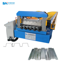 Machine de profilage de tôles métalliques de haute qualité pour la construction de toits et de planchers, commande PLC, coupe hydraulique, pompe à moteur, CE ISO