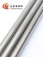 Metric Full Threaded Rod DIN975 Thread Stud Hex Head Zinc Finish Carbon Steel & Stainless Steel All Thread Rod M3-M48 Class 10