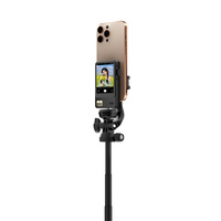 Écran de surveillance sans fil magnétique pour mini-caméra de téléphone avec version de mise au point sonore pour vidéos TikTok en direct et écran de projection