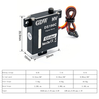 Servomotor Digital GDW DS190C de 10.5KG con Alto Torque, Engranaje Metálico sin Núcleo para Robótica, Automatización, UAV y Uso Industrial