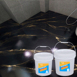 Bán buôn số lượng lớn nhựa Sàn <span class=keywords><strong>epoxy</strong></span> sơn cao cứng rõ ràng tinh thể nhựa <span class=keywords><strong>Epoxy</strong></span> cho tự san lấp mặt bằng 3D lớp phủ sàn - Product Image 5