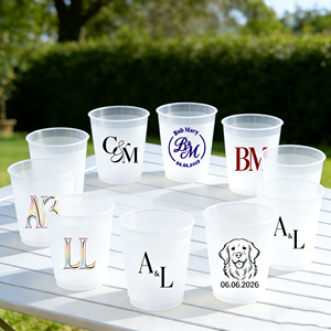 Gobelets en plastique PP 12oz/16oz/32oz, personnalisables OEM, à prix abordable, pour stades, bière, mariages, fêtes et événements, avec logo, pour la mariée - Product Image 1