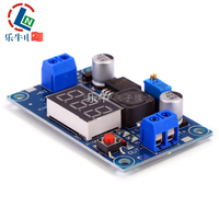 LM2596S Module d'alimentation abaisseur Buck DC-DC réglable avec voltmètre LED Affichage numérique Type LM2596
