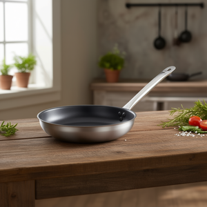 Padella Chef Inox Plus 28 cm antiaderente in acciaio inox per uso su piano cottura - Product Image 4