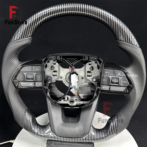 พวงมาลัยคาร์บอนไฟเบอร์แบบปรับแต่งได้, LC79 LC200 LC300สำหรับ <span class=keywords><strong>Toyota</strong></span> Landcruiser Corolla - Product Image 2