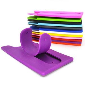Cadeaux promotionnels personnalisés, nouveau produit, support de téléphone portable en silicone pour carte bancaire - Product Image 6