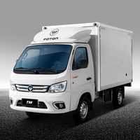 Nouveau camion léger Foton TM 4x2, mini-camion, camionnette à cabine simple, camionnette fermée personnalisable, camionnette fermée pour l'exportation, directement de l'usine