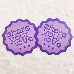 Die Cut <strong>Vinyl</strong> <strong>Adhesive</strong> PVC Logo <strong>Stickers</strong> Packaging Labels with <strong>Strong</strong> Hold - Product Image 5