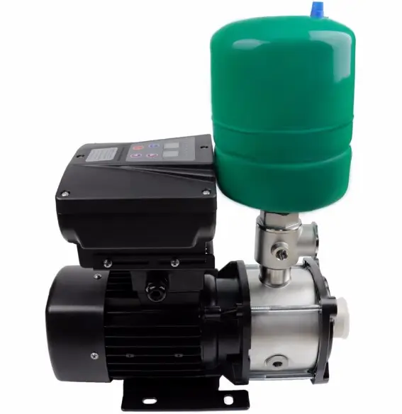 स्वत: पलटनेवाला लगातार दबाव नियंत्रण VDF बिजली आवासीय पानी बूस्टर पंप कम दबाव