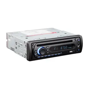 Pemutar DVD Bus truk satu Din, Stereo FM dengan Port mikrofon dengan fungsi prioritas 2 Video Output 1 Input Output Audio