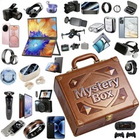 Caja Misteriosa de la Suerte en Oferta, Caja Sorpresa 100% Electrónica con Artículos Electrónicos como Audífonos, Reloj Inteligente, Teléfono, 5 Artículos Aleatorios