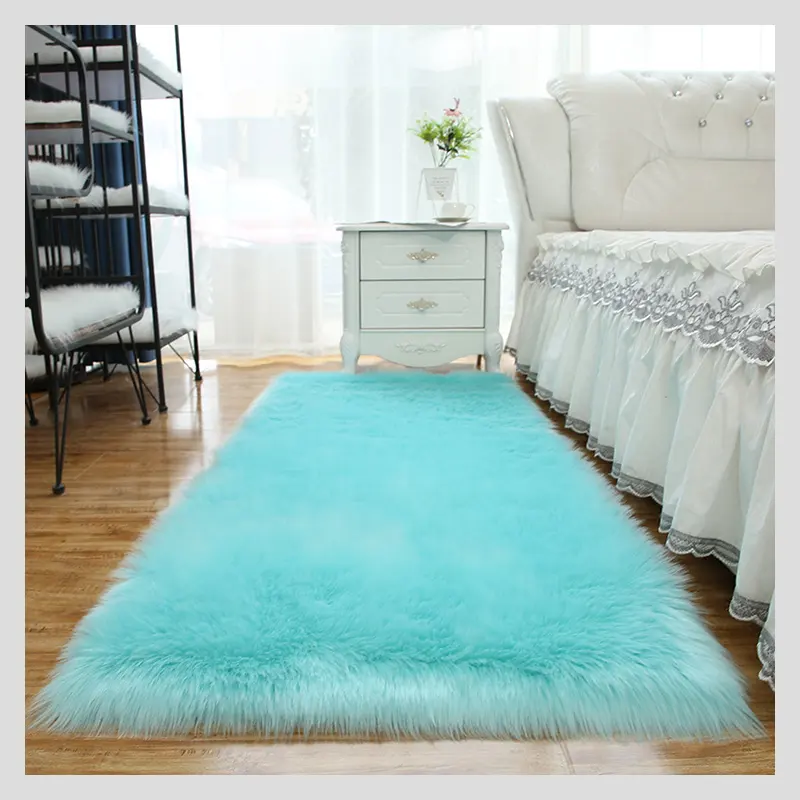 Soft Indoor Modern Area Tapetes Fluffy Sala Tapetes para Crianças Quarto Home Decor Nursery Rug