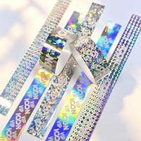 Bracelet personnalisé en papier synthétique Tyvek holographique, imperméable et indéchirable, pour le contrôle d'accès et l'identification dans les parcs d'attractions et les concerts