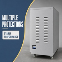Stabilisateur de tension triphasé série SJW, régulateur de tension servo triphasé, protection contre les surtensions pour équipement industriel