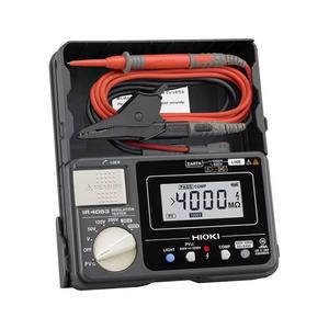 Testeur numérique de résistance d'isolement Hioki IR4053-10 pour systèmes photovoltaïques, plages de test 50-1000 V, 4 s PV, 1000 mesures - Product Image 4