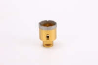 Herramienta de Perforación con Broca de Diamante de Alta Resistencia a la Temperatura, Soldadura al Vacío, Alta Precisión, Modelo M14 DY-Drilling-0053, 60 mm de Longitud