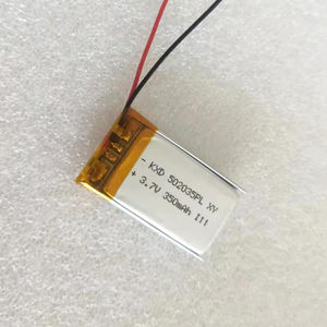 เครื่องติดตาม GPS 502035อายุการใช้งานยาวนาน300mAh 290mAh 3.7V แบตเตอรี่ลิเธียม - Product Image 5