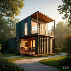 Flat Pack Portable Prefab Modular Tiny One Bedroom Luxury Steel Structure Container <b>House</b> Modern Design School Entry Solutions - Product Image 3