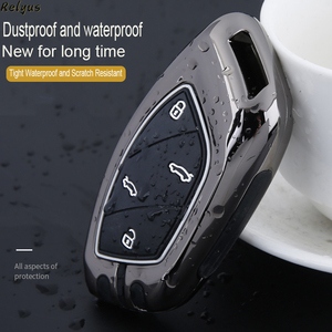 เคสกุญแจรีโมทรถยนต์ทำจากโลหะสำหรับ MG6 ezs HS Marvel x MARVEL R RX5 I6 I5 RX3 RX8พวงกุญแจ zev ERX5มก. - Product Image 2