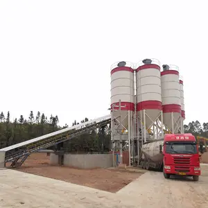 ZEYU Factory Manufacture Concrete Station Ready Mix Or Fixed Concrete Batching Mixing Plant Preferential Price For Sale