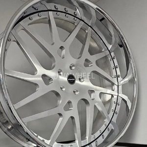 Usine de roues JW, jantes en alliage forgé 6061-T6 en 2 parties, 20/22/24/26 pouces, pour SUV, camion, voiture de tourisme, Chevrolet Charger <span class=keywords><strong>GT</strong></span>, BMW M5 - Product Image 5