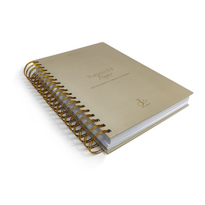 Tùy chỉnh đôi xoắn ốc ràng buộc in ấn bìa cứng sang trọng chương trình nghị sự hàng tháng hàng tuần Ngân Sách hàng ngày lập kế hoạch và Nhật Ký Tạp Chí máy tính xách tay - Product Image 6