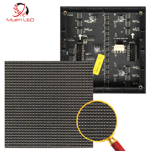 P4 Indoor Led Display Module128x128mm Waterproof Digital Signage and Displays LED Modules