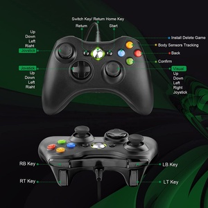 All-In-One Wired for XBOX360/<strong>PC</strong> Gamepad <strong>Controller</strong> with Vibration Feature Factory Direct Sale for <strong>PC</strong> Computer - Product Image 2