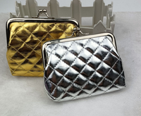 Porte-monnaie mini à boucle de 4 pouces, fourni par l'usine, sac à monnaie promotionnel, portefeuille court unisexe à fermoir, pochette à clés créative portable en PU