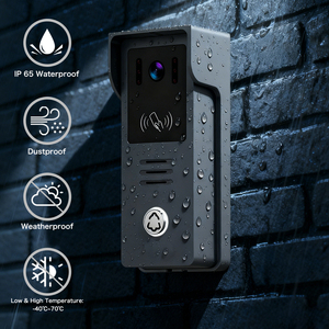 <span class=keywords><strong>Videoportero</strong></span> de <span class=keywords><strong>2</strong></span> Cables para Entrada de Villa con Monitor Táctil IPS de 10.1 Pulgadas, Menú Multi-idioma, HD IP65 - Product Image 5