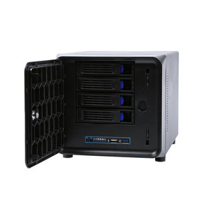 <span class=keywords><strong>NAS</strong></span> à échange à chaud, châssis Synology noir, stockage réseau <span class=keywords><strong>DIY</strong></span>, Mini ITX, ventilateur silencieux, FLEX - Product Image 1