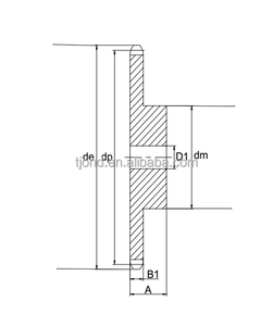 Stainless Steel 201,316,304 Double Pitch Roller Chain <strong>Sprocket</strong> - Product Image 4