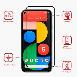 Protection d'écran en verre trempé pour téléphone portable Google Pixel 5 6 7 8 9 Pro XL Fold 9A, film protecteur anti-rayures - Product Image 2