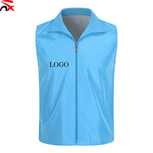 سترة المتطوعين الأكثر مبيعًا مع شعار مخصص ، سترة ترويجية حمراء ، سترة رخيص للرفاهية العامة ، شعار مطبوع - Product Image 5