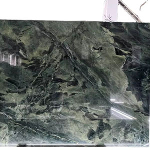 Tavolo da Pranzo in Calcite Verde Stile Mago di Oz, Mosaico Artistico per Parete di Fondo, Pavimento, Cucina Moderna, Interni, Bagno - Product Image 1