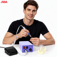 Perceuse à ongles électrique professionnelle Jd3500, puissante, en plastique, prise US, portable