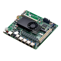 Placa de PC integrada Dc 12V D525 Procesador Firewall-placa base Router Cpu Board