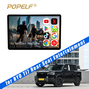 Car Headrest Monitor Android 14.0 Screen 8Core 64GB WiFi BT FM <b>HDMI</b> In Backseat Entertainment Tablet of Children for Denza BYD - Product Image 1