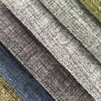 Nouveau design 2026 – Tissu d'ameublement en velours polyester brossé, imperméable, anti-bouloches, facile à nettoyer pour canapés et voitures – Marché africain