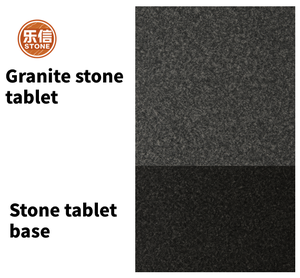 Đá granit máy tính bảng thanh lịch bia mộ và tượng đài cho các thiết lập công viên - Product Image 3