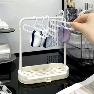 Nuevo diseño de maquillaje, esponja de belleza, licuadora, soporte para hojaldre, estante de exhibición, estantes de almacenamiento de cosméticos, soporte para trapo de cocina, colgador de ropa de juguete - Product Image 1