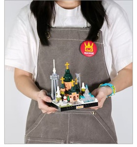 Micro-landscapes Scenic Areas Series Model Toys New Ornaments Assembling Urban for Children Gift <b>Building</b> <b>Blocks</b> Sets - Product Image 6