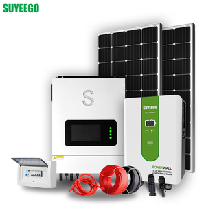 Suyeego 1.2kw 3.2kw 5.5kw 10kw Lithium Batterij 550W Mono Zonnepanelen Ac Zonne-Energie Omvormer Off-Grid Zonne-Energie Systeem