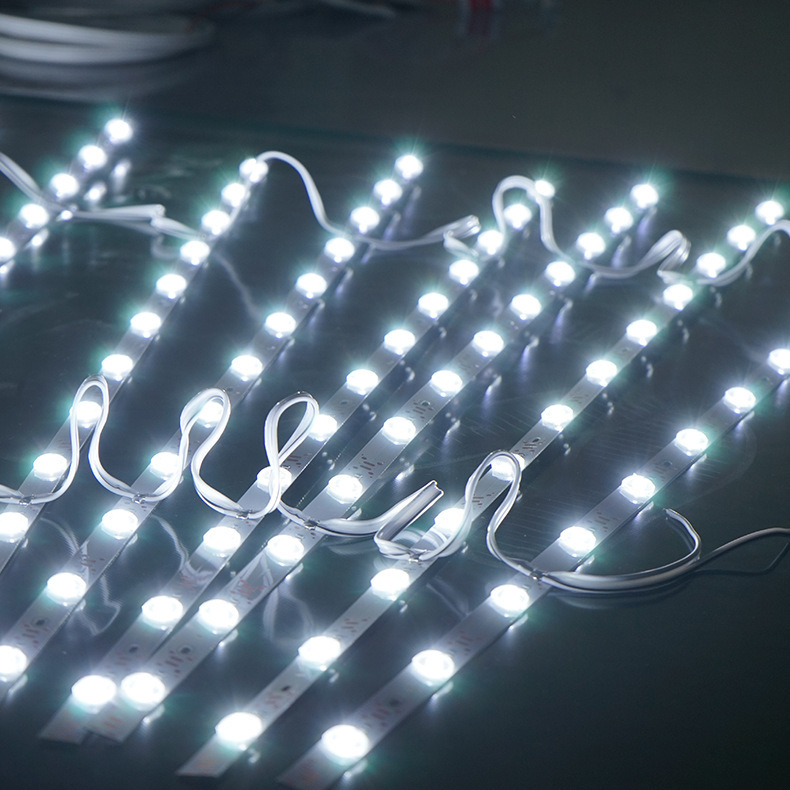 Outdoor LED Hard Light Strip 3030 Diffuse Reflective for Advertising Light Box Aluminum Waterproof LED Rigid Strip Bar Light