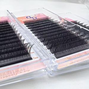 YY Lash Y Shape Lash Extensions Suministros Bundle Easy Fan Lash Bandejas 0,05 CC D Mix Mesh Natural Long Korean PBT Fiber Customized - Product Image 2